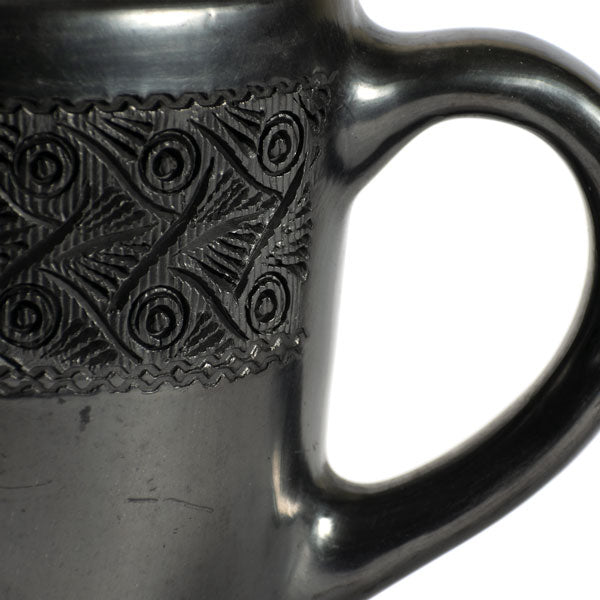 Barro Negro Carved Mug by Taller Llerys - UK loves MEX