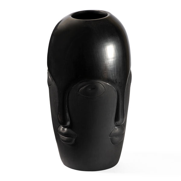 Barro Negro Face Vase by Taller Llerys - UK loves MEX
