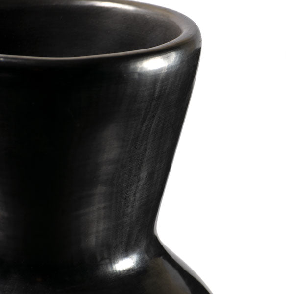 Barro Negro Modern Double Ring Vase by Taller Llerys - UK loves MEX