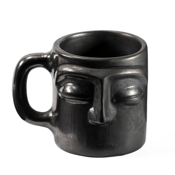 Barro Negro Thinking Face Mug by Taller Llerys - UK loves MEX
