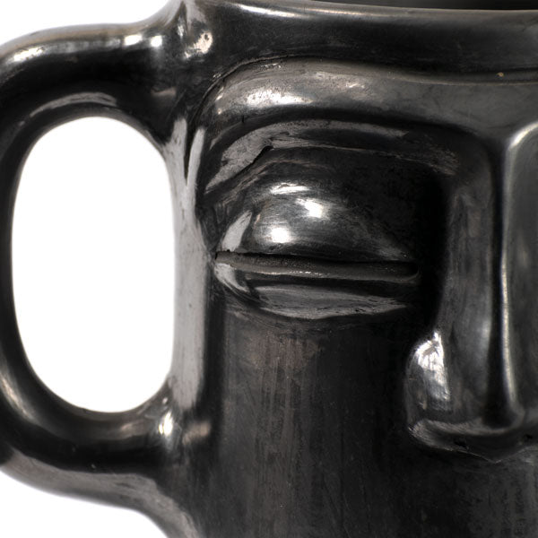 Barro Negro Thinking Face Mug by Taller Llerys - UK loves MEX
