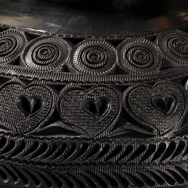 Barro Negro Wide Vase by Taller Llerys - UK loves MEX