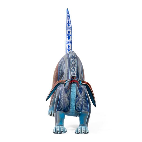 Beautiful Handcrafted Alebrije Xoloitzcuintli by Nicolas Morales & Laura Jimenez - UK loves MEX