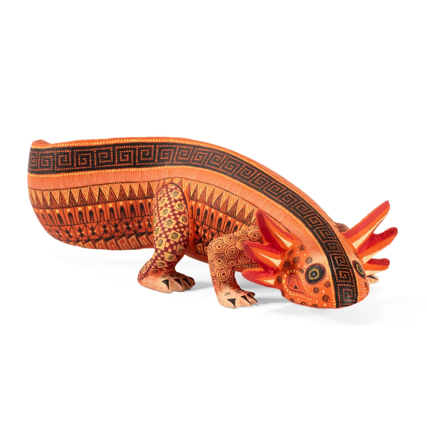 Handcrafted Alebrije Axolotl by Saul Aragon Ramirez - UK loves MEX