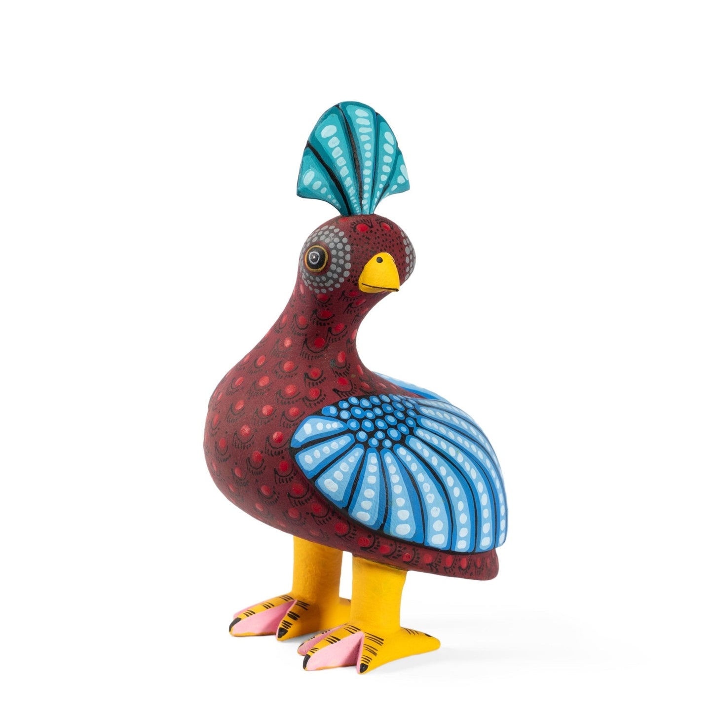 Handcrafted Alebrije Quail by Saul Aragon Ramirez - UK loves MEX