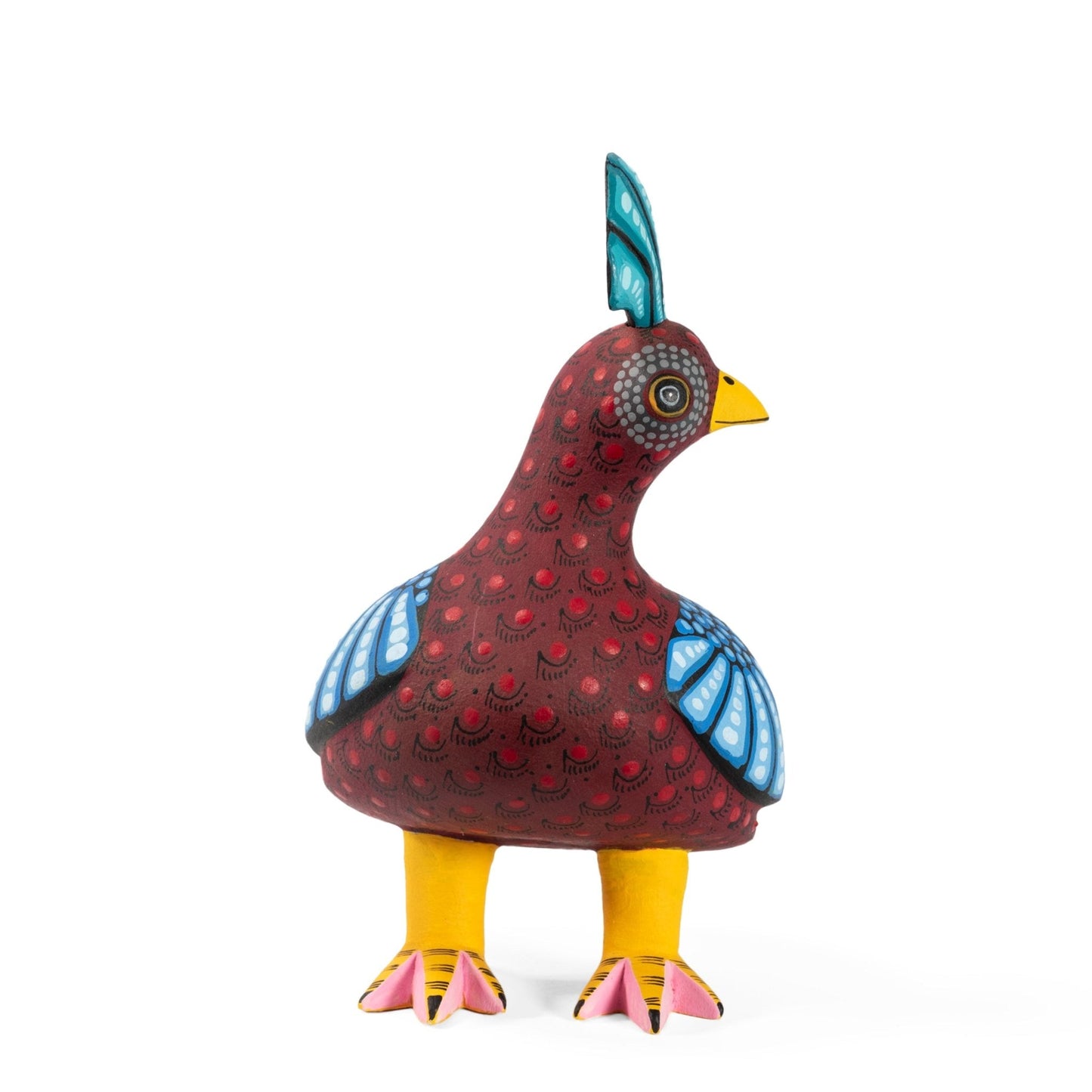Handcrafted Alebrije Quail by Saul Aragon Ramirez - UK loves MEX