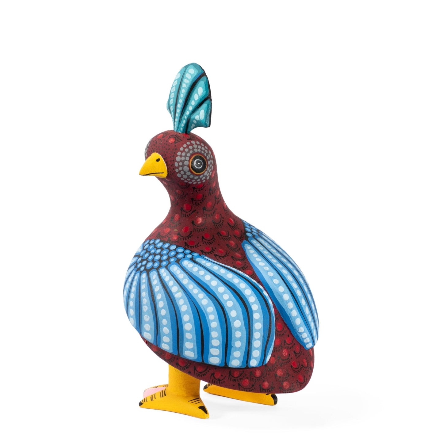 Handcrafted Alebrije Quail by Saul Aragon Ramirez - UK loves MEX