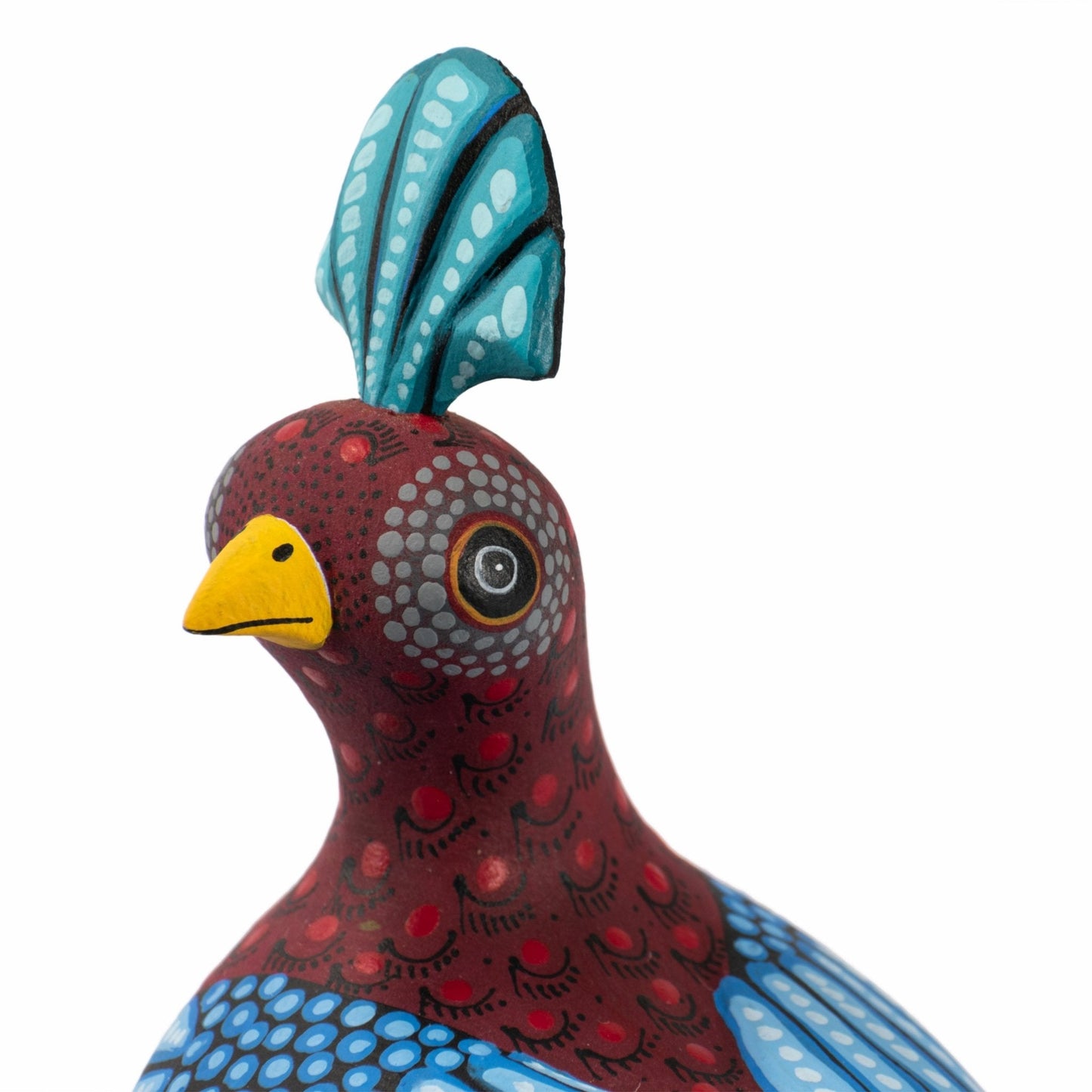 Handcrafted Alebrije Quail by Saul Aragon Ramirez - UK loves MEX
