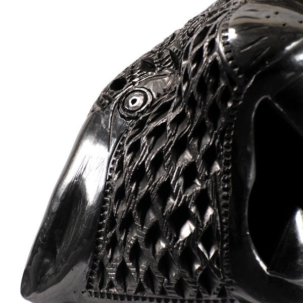 Large Barro Negro Jaguar Ornament by Taller Llerys - UK loves MEX