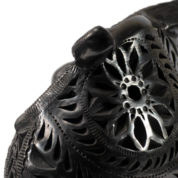 Large Barro Negro Owl Ornament by Taller Llerys - UK loves MEX