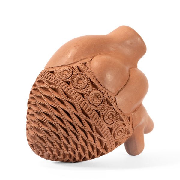 Red Clay Heart Ornament by Taller Llerys - UK loves MEX