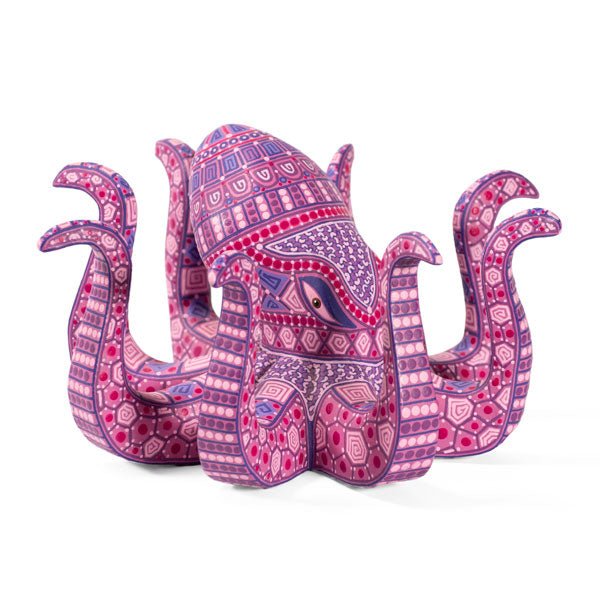 Stunning Handcrafted Alebrije Octopus by Saul Aragon Ramirez - UK loves MEX