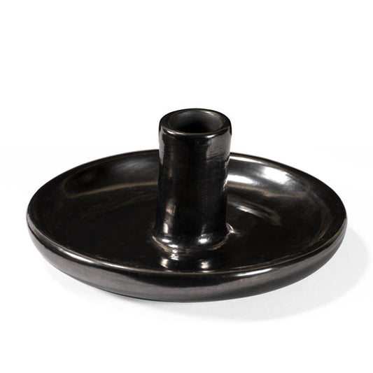 Barro Negro Candlestick by Taller Llerys