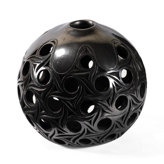 Barro Negro Ball Vase by Taller Llerys