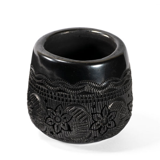 Barro Negro Mexican Tasting Glass by Taller Llerys