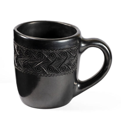 Barro Negro Carved Mug by Taller Llerys - UK loves MEX