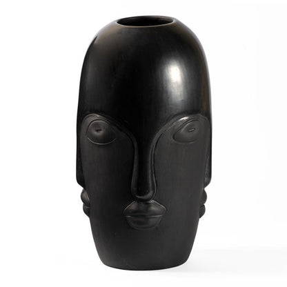 Barro Negro Face Vase by Taller Llerys - UK loves MEX