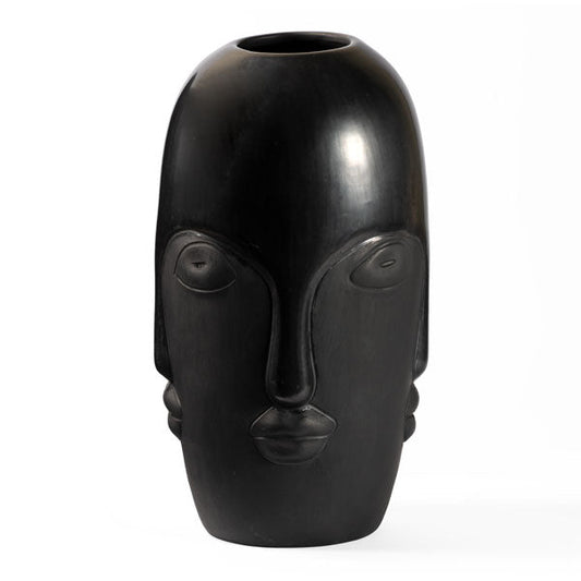 Barro Negro Face Vase by Taller Llerys - UK loves MEX
