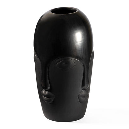 Barro Negro Face Vase by Taller Llerys - UK loves MEX