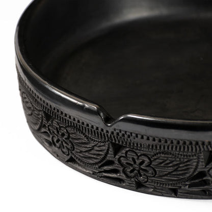 Barro Negro Floral Ashtray by Taller Llerys - UK loves MEX