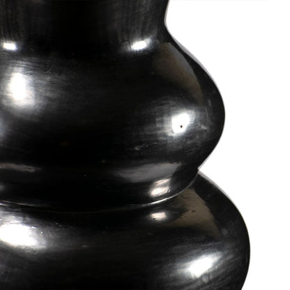 Barro Negro Modern Double Ring Vase by Taller Llerys - UK loves MEX