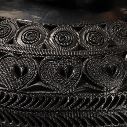 Barro Negro Wide Vase by Taller Llerys - UK loves MEX