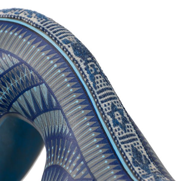 Beautiful Handcrafted Alebrije Xoloitzcuintli by Nicolas Morales & Laura Jimenez - UK loves MEX