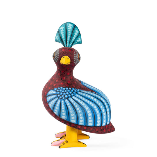 Handcrafted Alebrije Quail by Saul Aragon Ramirez - UK loves MEX
