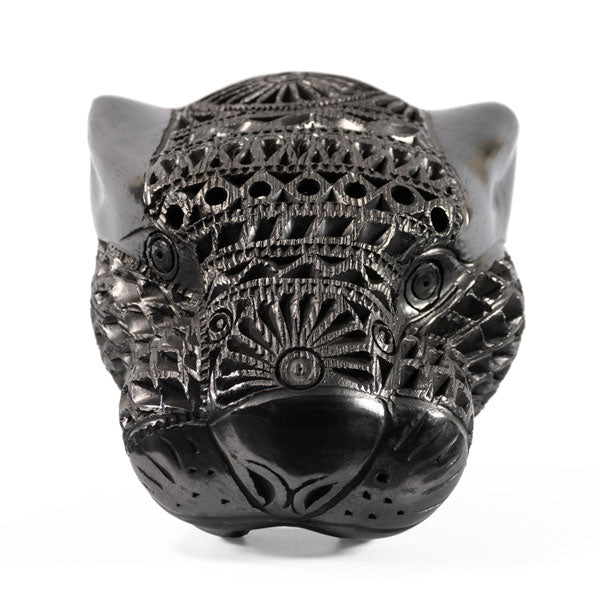 Large Barro Negro Jaguar Ornament by Taller Llerys - UK loves MEX