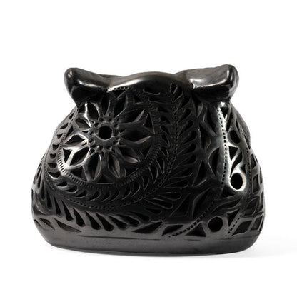 Large Barro Negro Owl Ornament by Taller Llerys - UK loves MEX