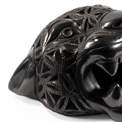Small Barro Negro Jaguar Ornament by Taller Llerys - UK loves MEX