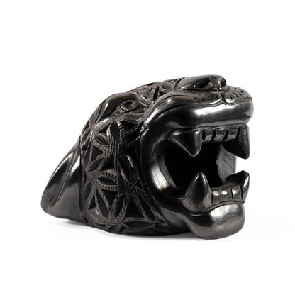 Small Barro Negro Jaguar Ornament by Taller Llerys - UK loves MEX